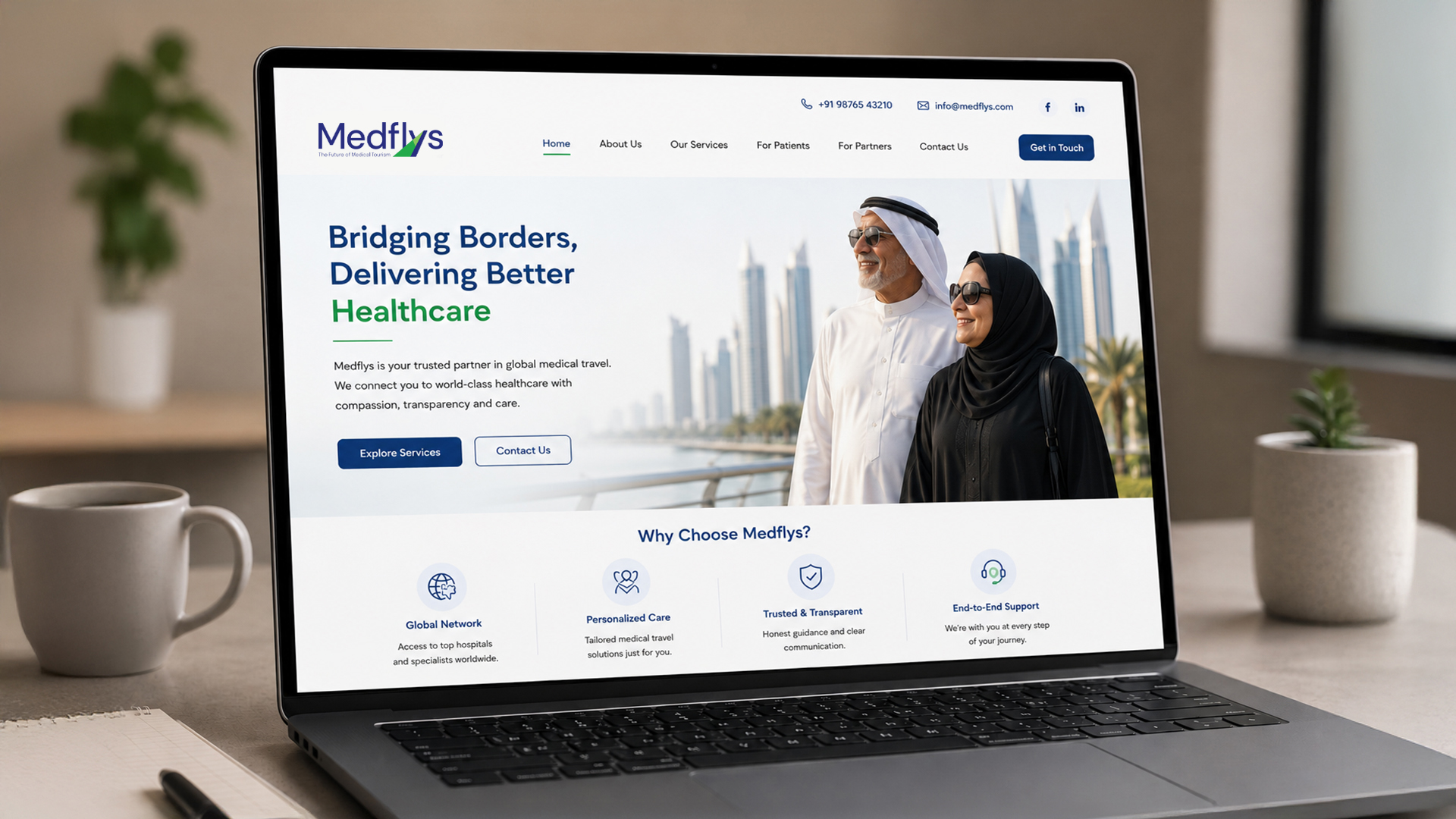 Medfly Medical Tourism design highlight 7