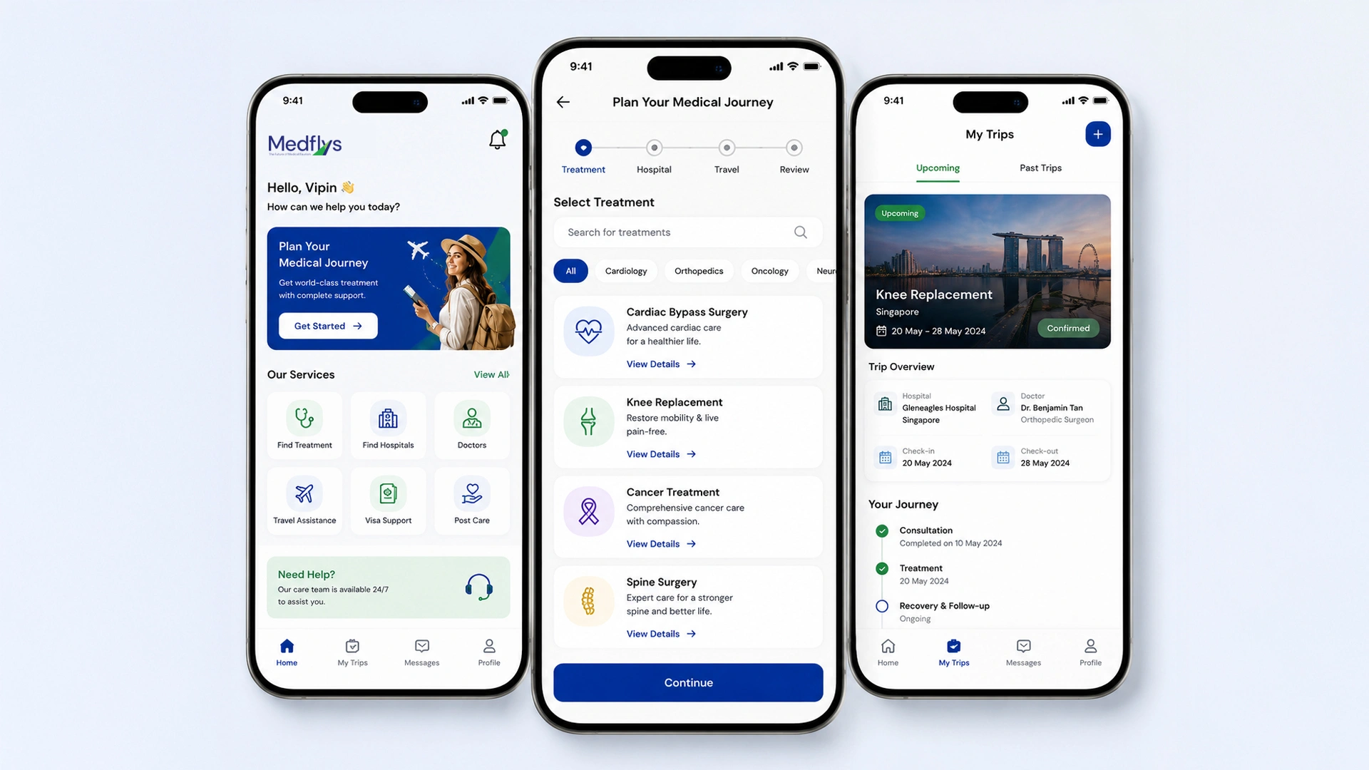 Medfly Medical Tourism design highlight 6